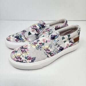 NWT Size 3 Blowfish Floral Slip On Shoes
